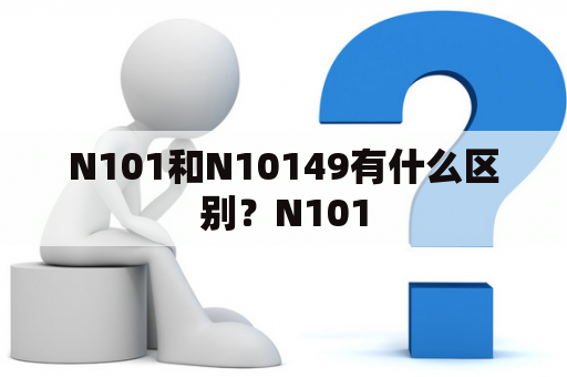 N101和N10149有什么区别？N101