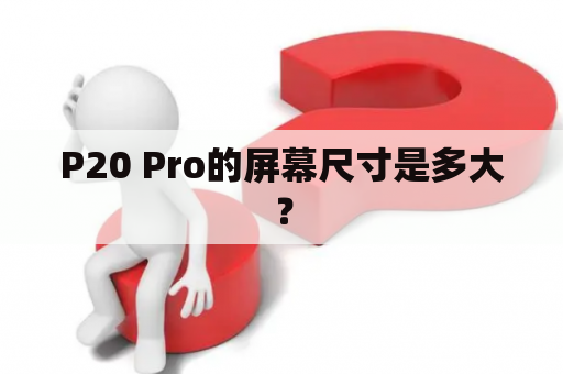 P20 Pro的屏幕尺寸是多大？