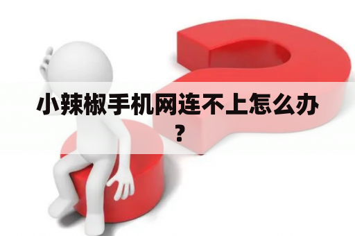 小辣椒手机网连不上怎么办？