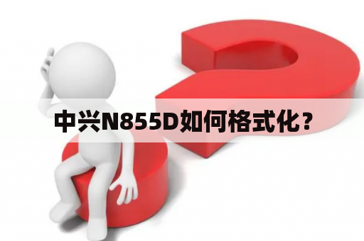 中兴N855D如何格式化？